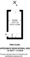 Floorplan area for info only, not for £/sq. ft valuation