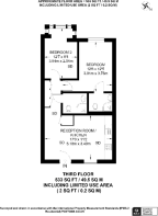 Floorplan area for info only, not for £/sq. ft valuation