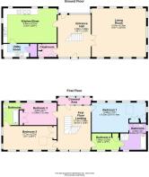 Tresseck Barn, Hoarwithy, Hereford - all floors.JP