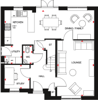 Radleigh ground floor plan