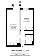 Floorplan area for info only, not for £/sq. ft valuation