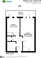 Floorplan area for info only, not for £/sq. ft valuation