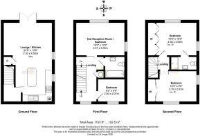 Floorplan - 23 Cheal Way, Wick, Littlehampton, BN1