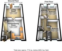 SCHOOL LANE FLOOR PLAN 3D