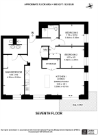 Floorplan area for info only, not for £/sq. ft valuation