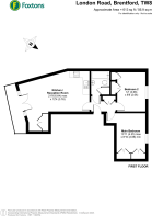 Floorplan area for info only, not for £/sq. ft valuation