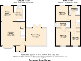 Rochester Drive, Burnley - all floors