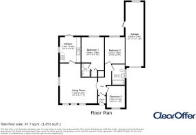Forum Court, Bedlington - Floorplan
