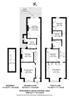 Floorplan area for info only, not for £/sq. ft valuation
