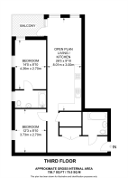 Floorplan area for info only, not for £/sq. ft valuation