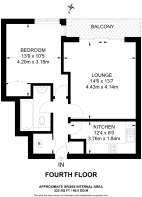 Floorplan area for info only, not for £/sq. ft valuation