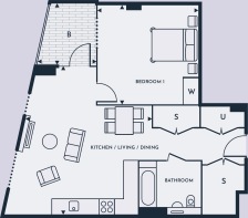 Plot floorplan