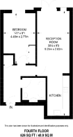 Floorplan area for info only, not for £/sq. ft valuation
