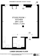 Floorplan area for info only, not for Â£/sq. ft valuation