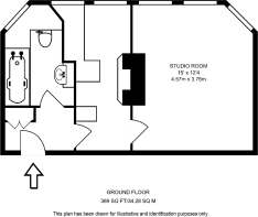 Floorplan area for info only, not for £/sq. ft valuation