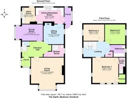 Floor Plan The Garth, Belmont, Hereford HR2 9RS.JP