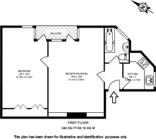 Floorplan area for info only, not for £/sq. ft valuation