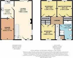 Colour floorplan ...