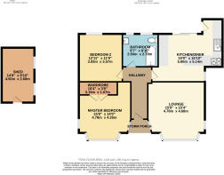 Floorplan - Werneth Road, Woodley, Stockport, S...
