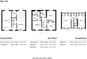 Plot 114 Rivers Edge - Floorplan