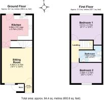 21 Jasmine Grove, Paignton 2d plan