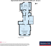 Flat 3 Church Close  USE