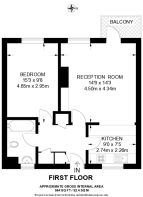 Floorplan area for info only, not for £/sq. ft valuation