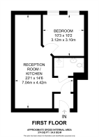 Floorplan area for info only, not for £/sq. ft valuation