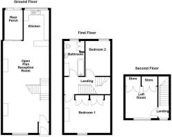 18 Manor Place, Dill Hall Lane, Church - all floor