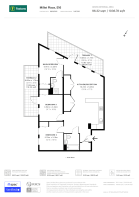 Floorplan area for info only, not for £/sq. ft valuation