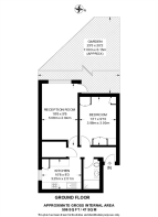 Floorplan area for info only, not for £/sq. ft valuation