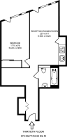 Floorplan area for info only, not for £/sq. ft valuation