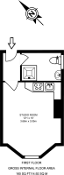 Floorplan area for info only, not for £/sq. ft valuation