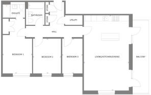 Apt G floorplan