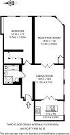 Floorplan area for info only, not for £/sq. ft valuation