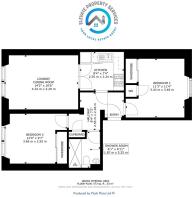 Floorplan - Flat 4, 7 Bruce Street Clydebank, G81 