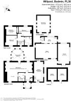 Coombe House - Floor plan
