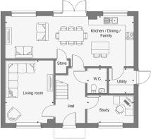 Dandara - Prior's Edge - The Chartwell, Home 48 floorplan
