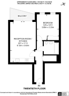 Floorplan area for info only, not for Â£/sq. ft valuation