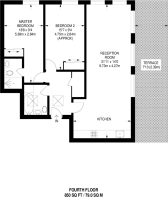 Floorplan area for info only, not for £/sq. ft valuation