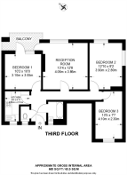 Floorplan area for info only, not for £/sq. ft valuation
