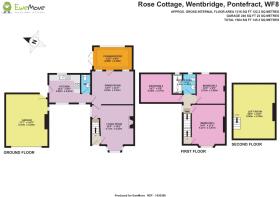 Rose Cottage 2D Floorplan