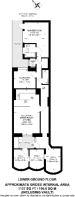 Floorplan area for info only, not for £/sq. ft valuation