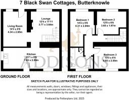 7 Black Swan Cottages,  Butterknowle