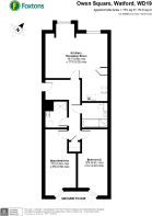 Floorplan area for info only, not for £/sq. ft valuation