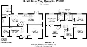 42, Mill Street, Wem, Shropshire, SY4 5EX Floorpla