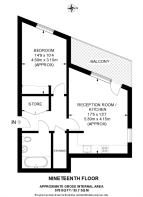 Floorplan area for info only, not for £/sq. ft valuation