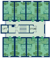 Block 2, 2nd Floor