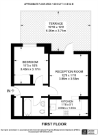 Floorplan area for info only, not for £/sq. ft valuation