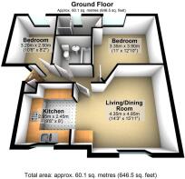 ROSE LODGE FLOOR PLAN 3D